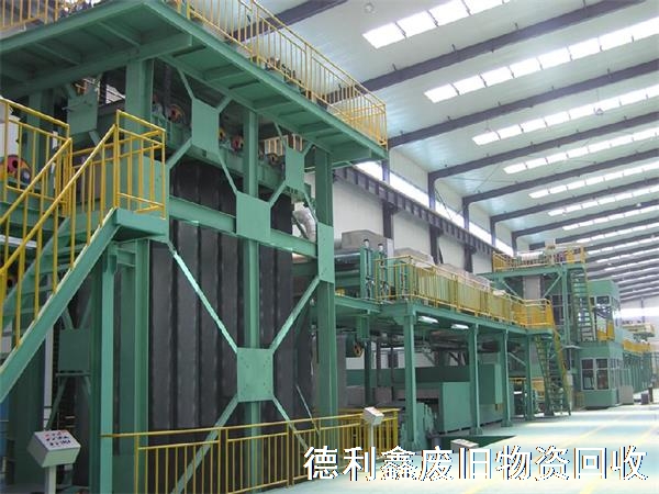 鍍鋅生產(chǎn)線回收，彩圖流水線設(shè)備回收